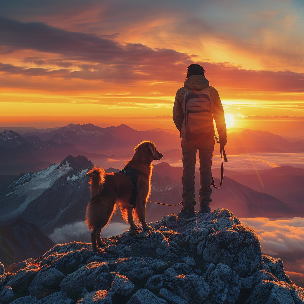 voyager avec son chien.